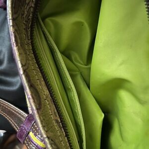 Etro  - purple and green look great together!